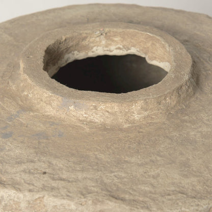 Rama Large Beige Paper Mache Floor Vase