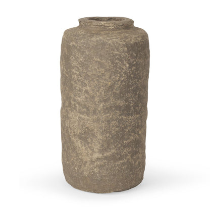 Bala Small Gray Paper Mache Vase