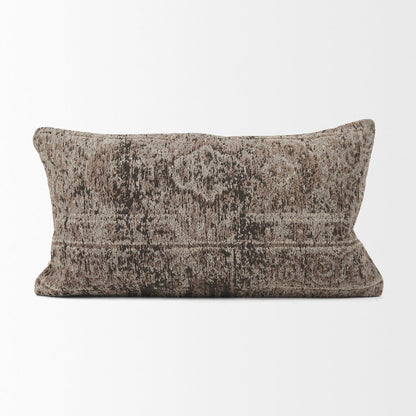 Taupe Lumbar Pillow Cover