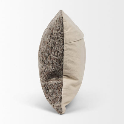 Taupe Lumbar Pillow Cover