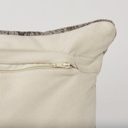 Taupe Lumbar Pillow Cover