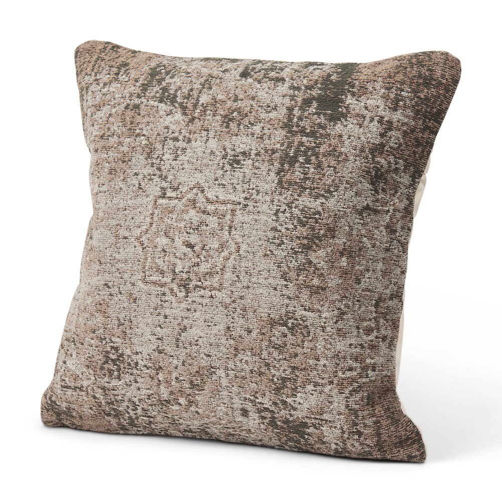Taupe Square Pillow Cover