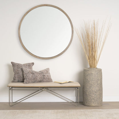 Taupe Square Pillow Cover