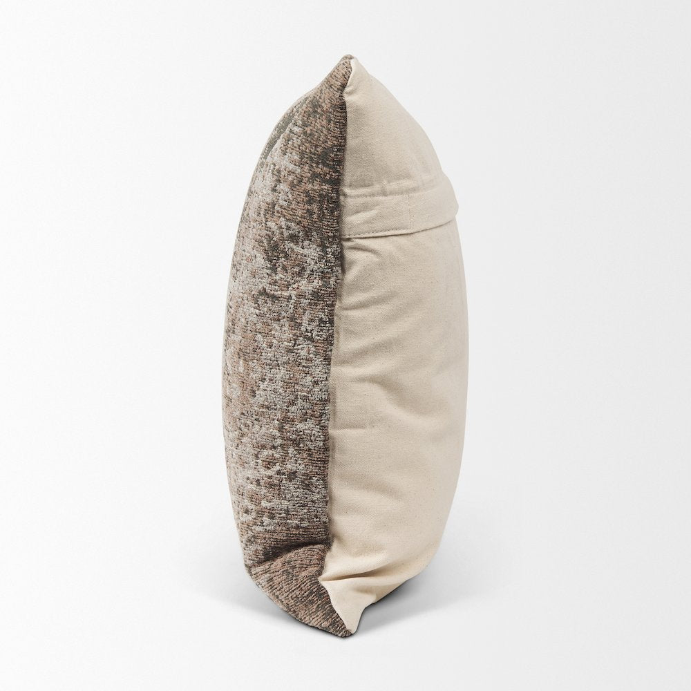 Taupe Square Pillow Cover