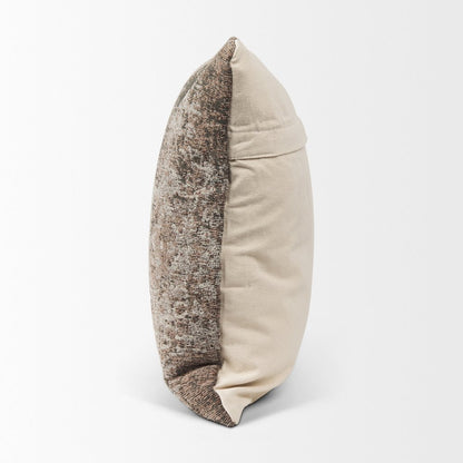 Taupe Square Pillow Cover