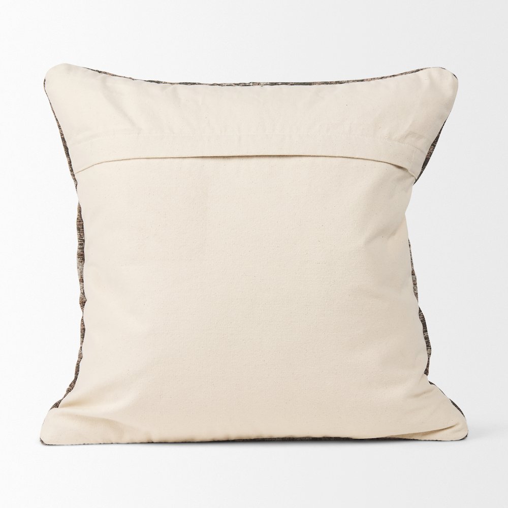 Taupe Square Pillow Cover