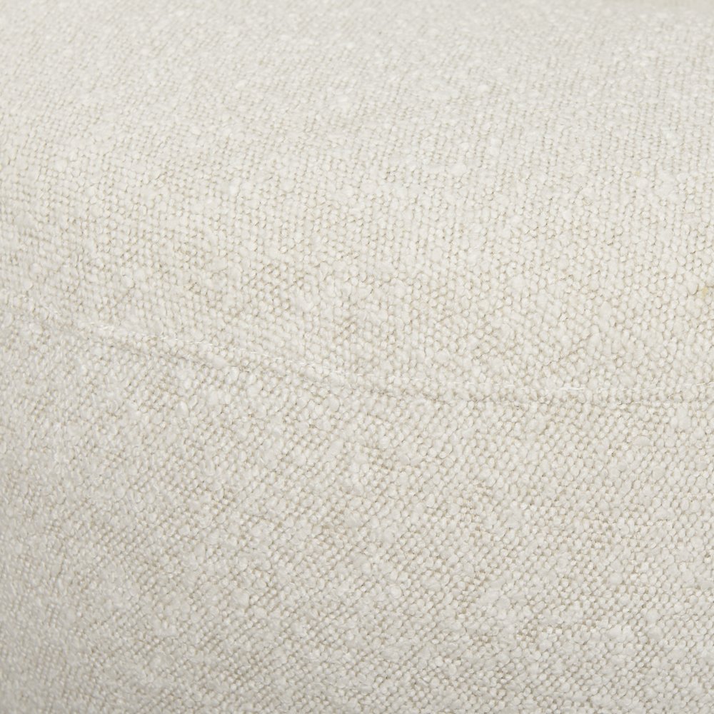 Cream Boucle Accent Chair