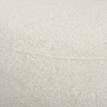 Cream Boucle Accent Chair