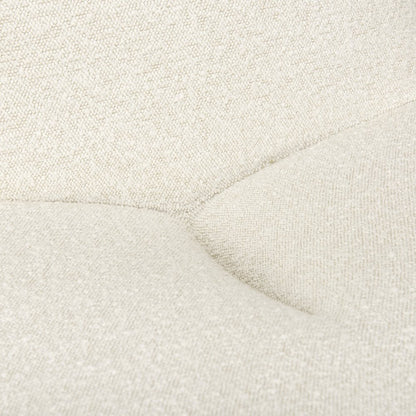 Cream Boucle Accent Chair