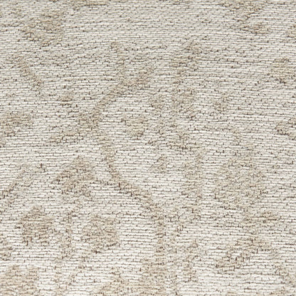 Khloe Small Cream Pouf