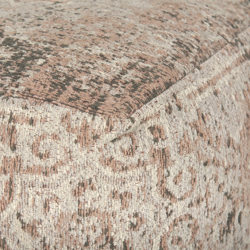 Khloe Small Taupe Pouf