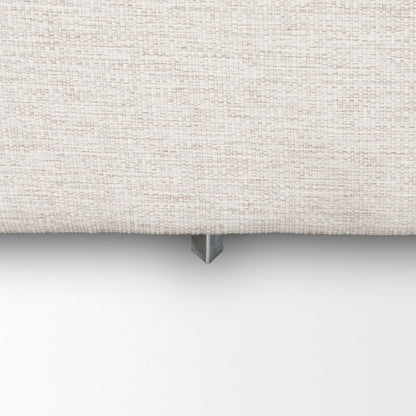 Halston Right Arm Sectional Piece Oatmeal Performance Fabric