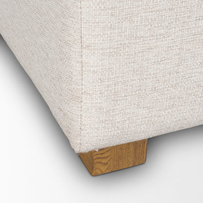 Halston Corner Sectional Piece Oatmeal Performance Fabric
