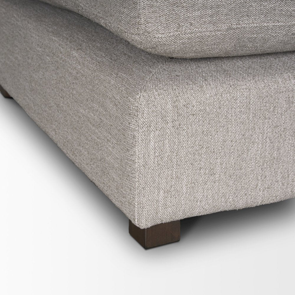 Halston Corner Light Grey Performance Fabric