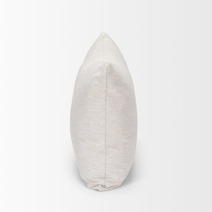 Halston Arm Pillow in Oatmeal Performance Fabric