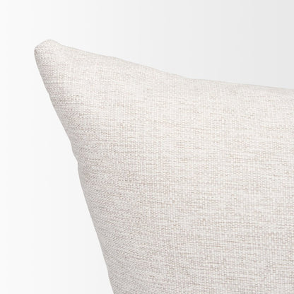 Halston Arm Pillow in Oatmeal Performance Fabric