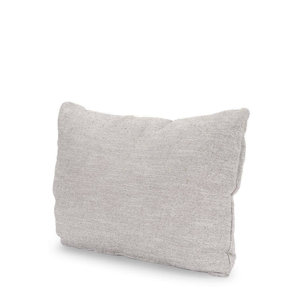 Halston Arm Pillow Light Gray Performance Fabric