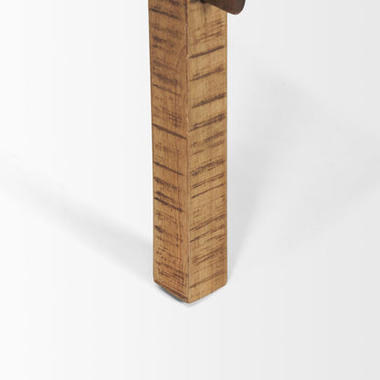 Rosie Small Brown Wood End Table