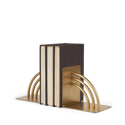 Gold Metal Bookends