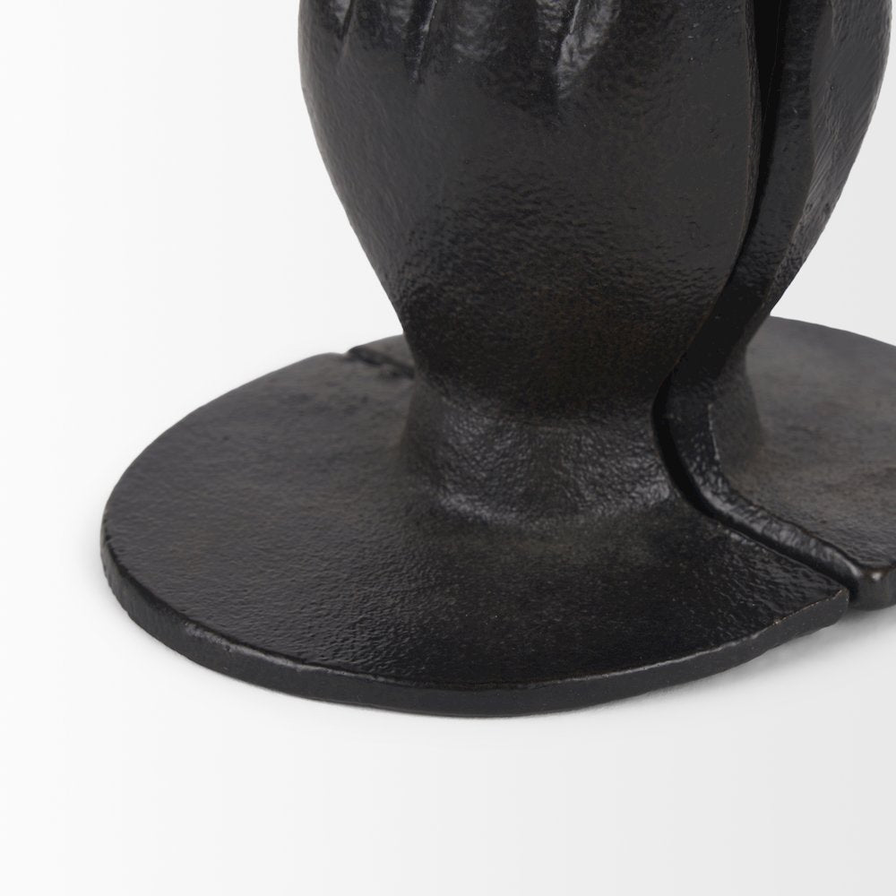 Hands Bronze Cast Iron Book Ends