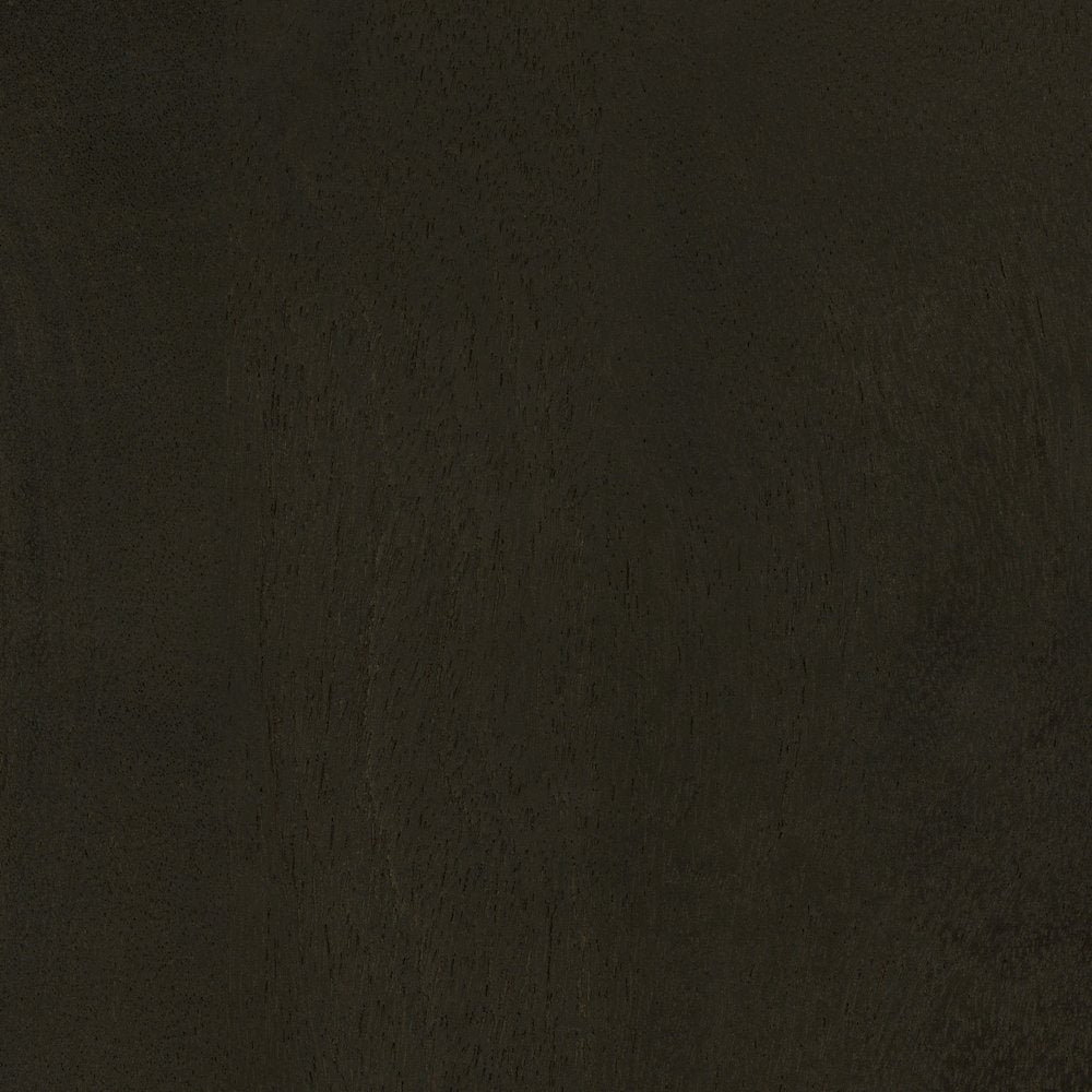 Rialto Rectangular Two-Tone Black and Brown Solid Wood Dining Table