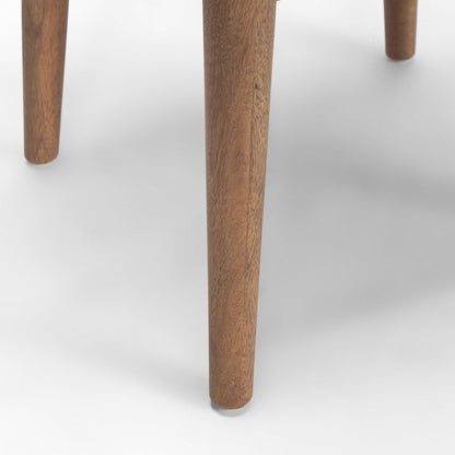 Medium Brown Wood Bar Stool