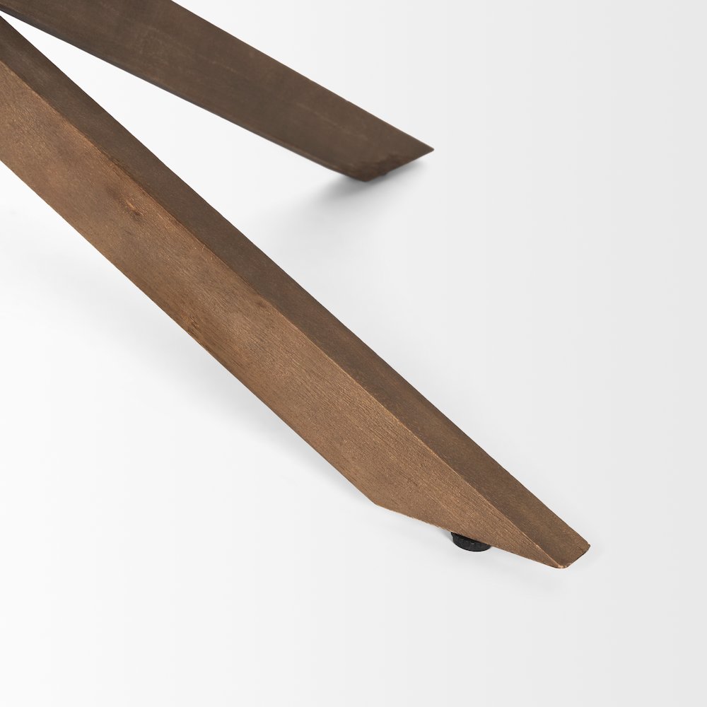 Medium Brown Wood Coffee Table