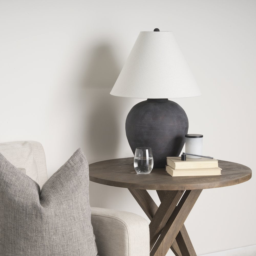 Medium Brown Wood Foyer Table