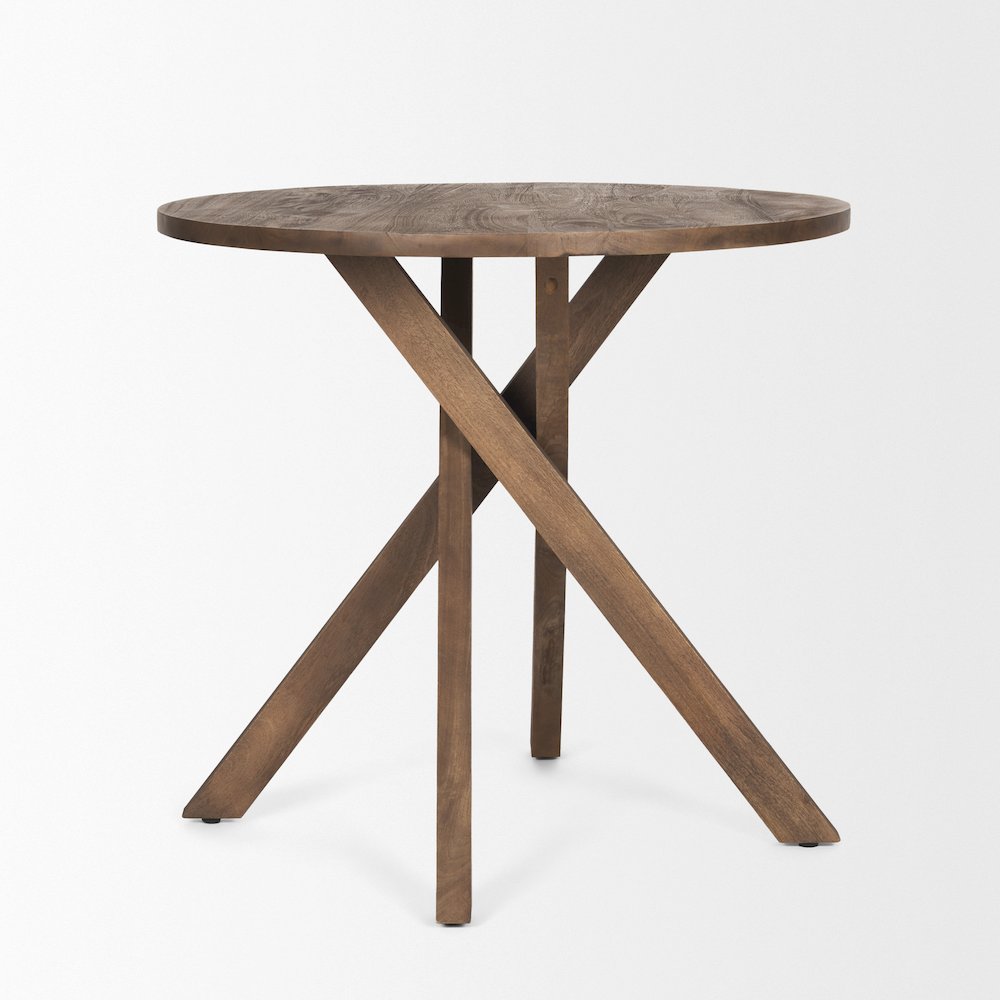 Medium Brown Wood Foyer Table