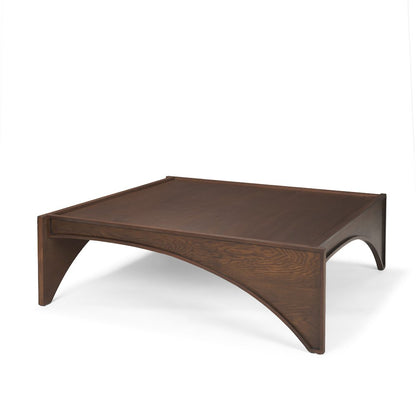 Medium Brown Wood Coffee Table