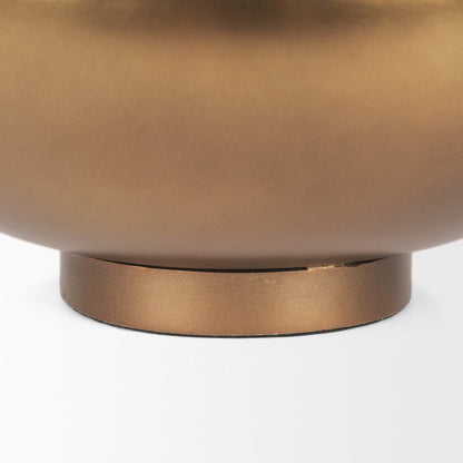 Quiana Large Gold Metal Vase