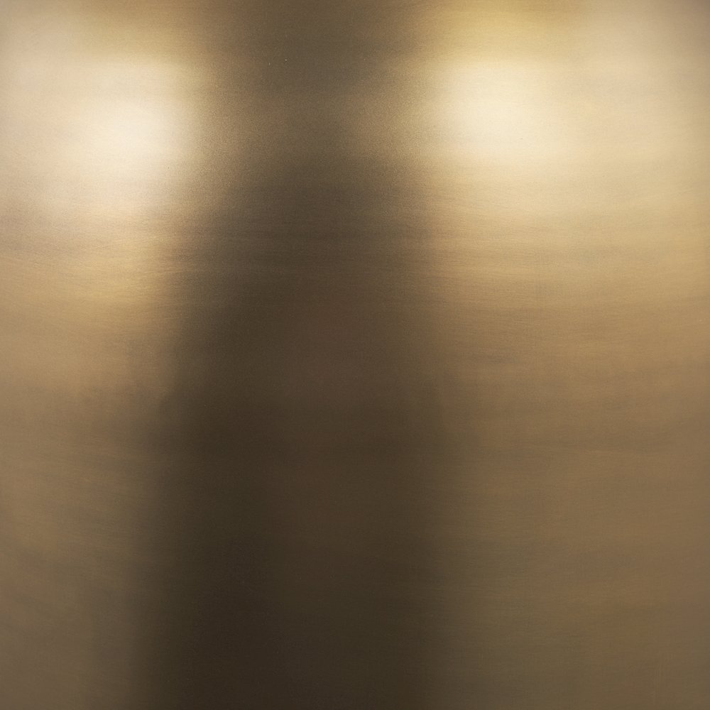 Sanne Antiqued Gold Metal Silver Foil Large Pendant Light