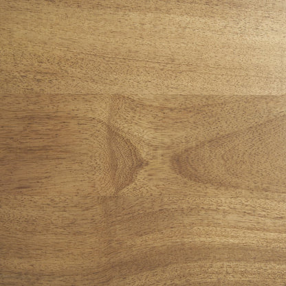 Brown Wood Tapered Top Console Table