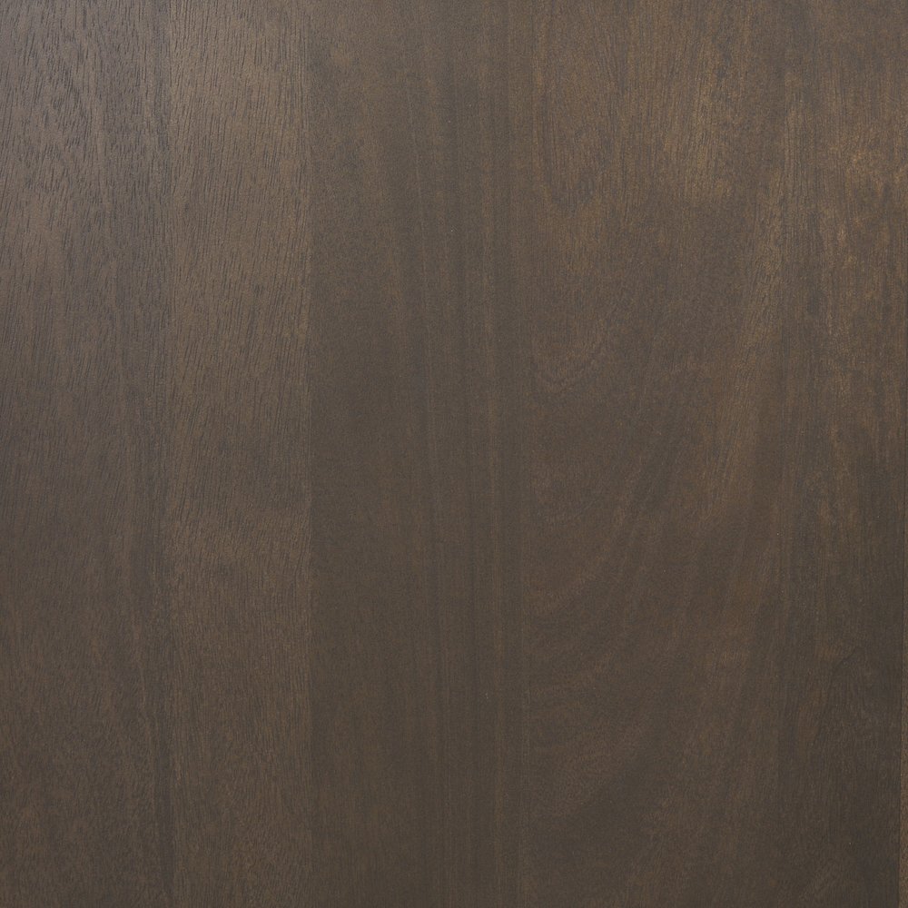 80.5H Dark Brown Woodblack Metal Arched Curio Cabinet