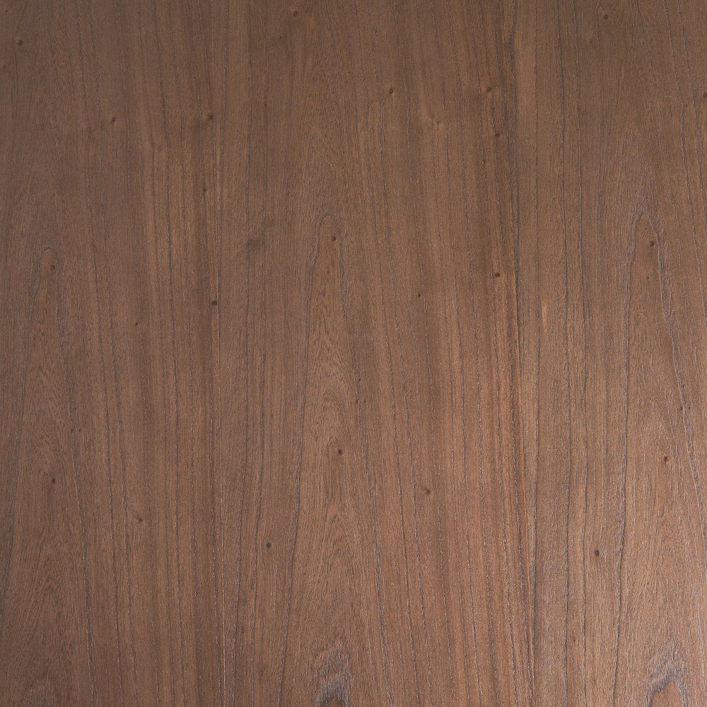 Sohan Dark Brown Elm Wood Oblong Desk