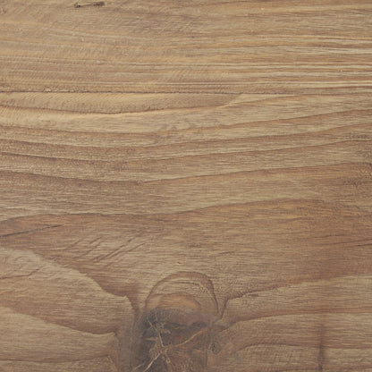 Tahlia Round Natural Brown Wood Angled Legs Stool