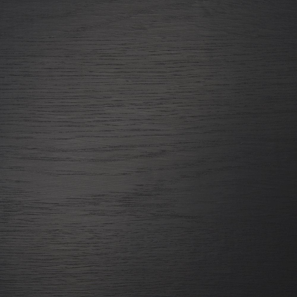 Tucson Natural Wood Round Black Oak Top Coffee Table