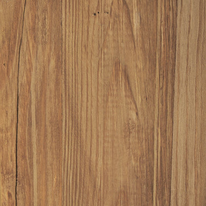 Tucson Natural Wood Round Black Oak Top Coffee Table