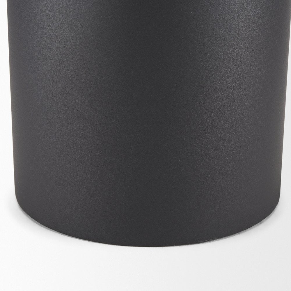 Tosca Tall Matte Black Metal Vase