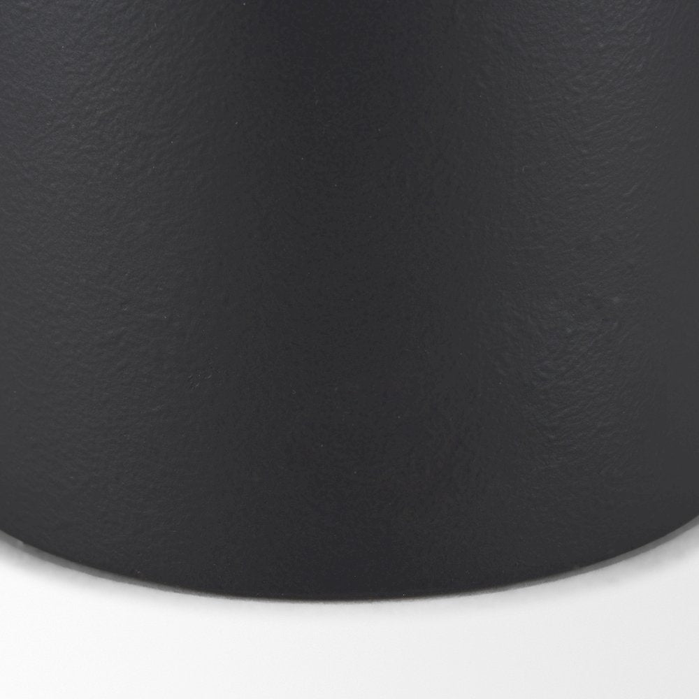 Townley Small White Black Ombre Metal Vase
