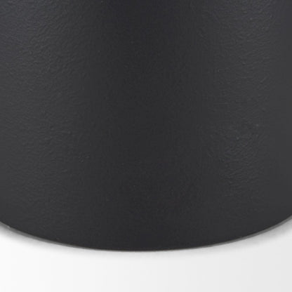 Townley Small White Black Ombre Metal Vase