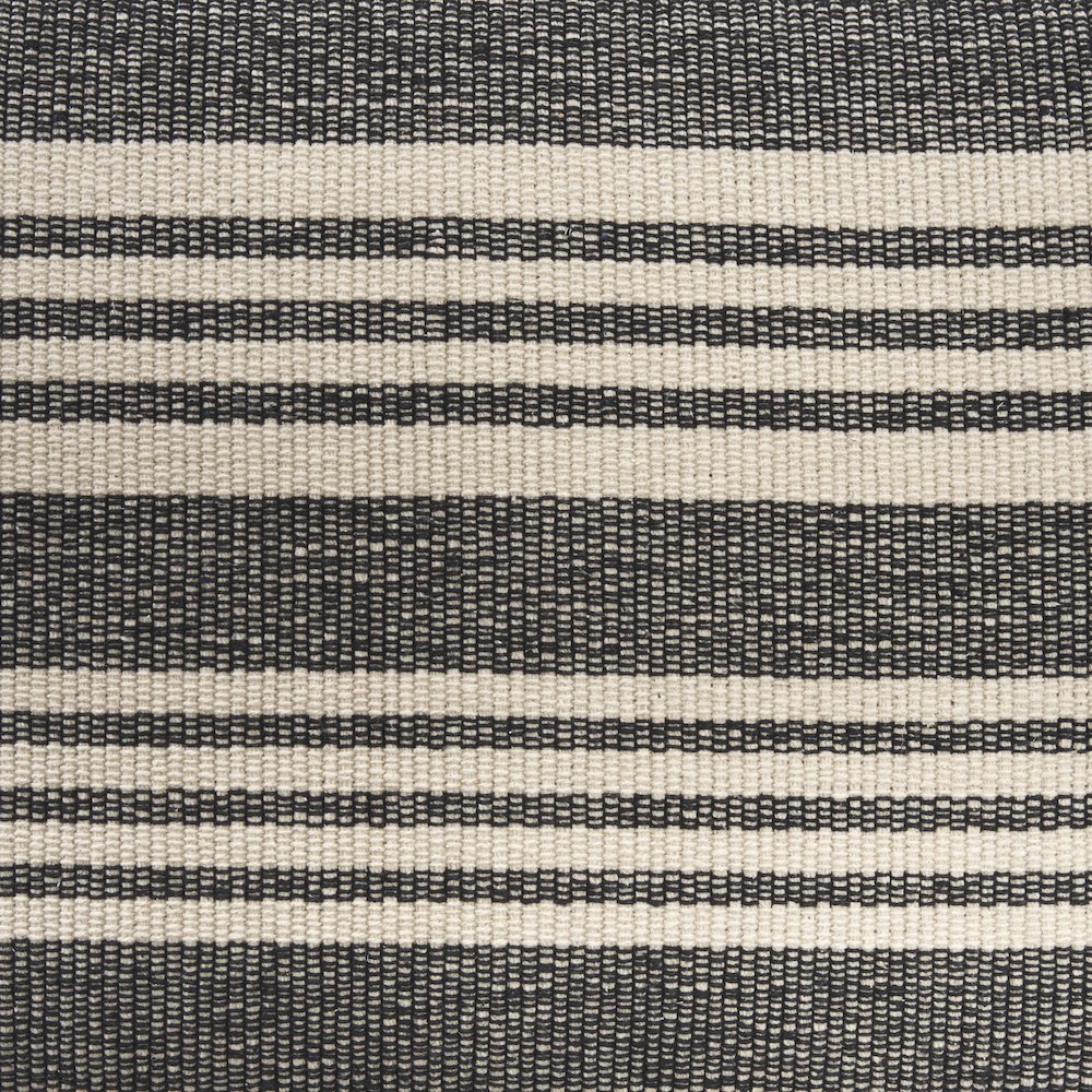 Black Wood Black And Cream Upholstered Bench