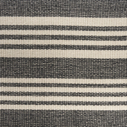 Black Wood Black And Cream Upholstered Bench