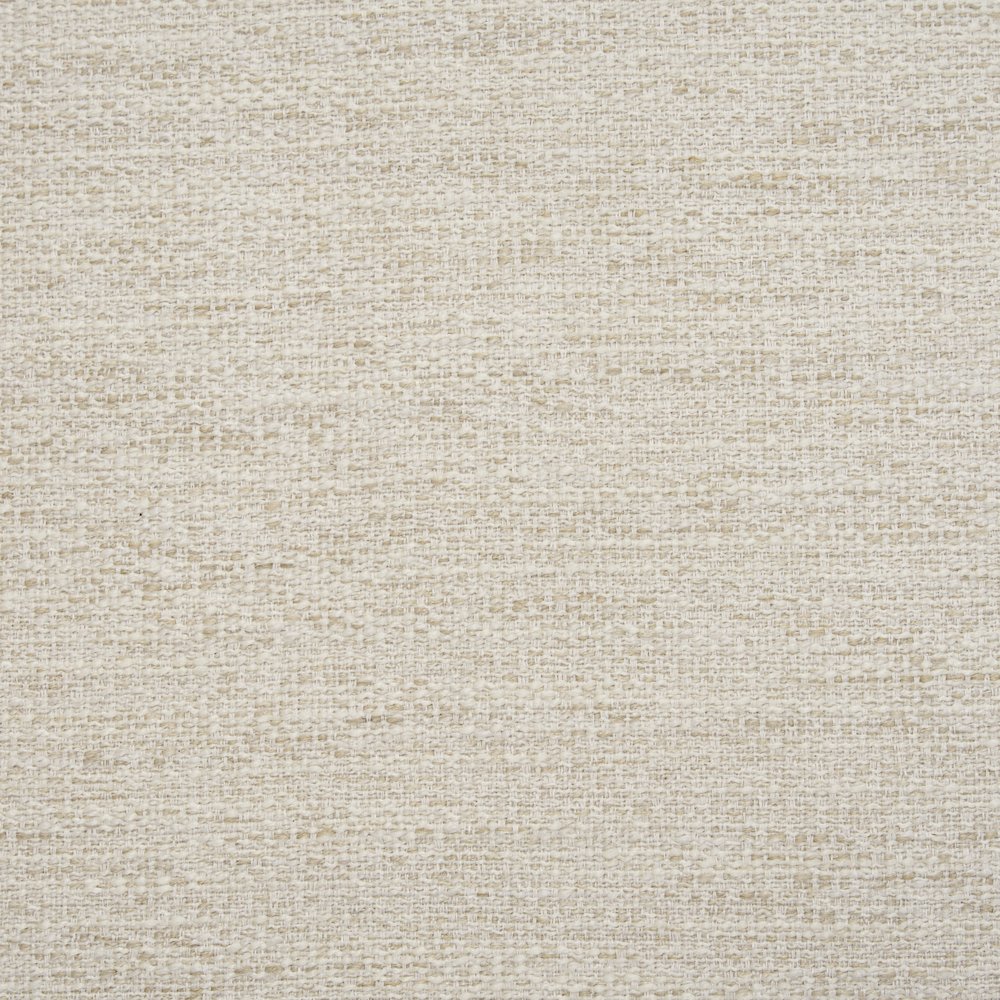 Dark Brown Wood Cream Fabric Accent Chair