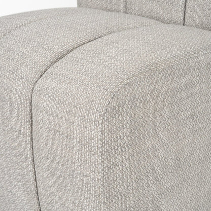Gray Performance Fabric Upholstered Dining Chair