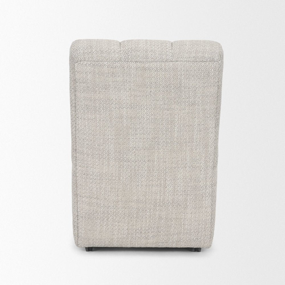Gray Performance Fabric Upholstered Dining Chair