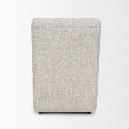Gray Performance Fabric Upholstered Dining Chair