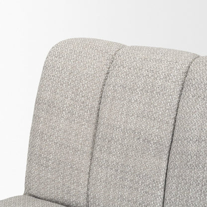 Gray Performance Fabric Upholstered Dining Chair