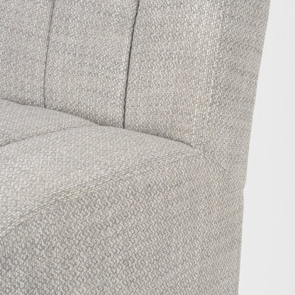 Gray Performance Fabric Upholstered Dining Chair