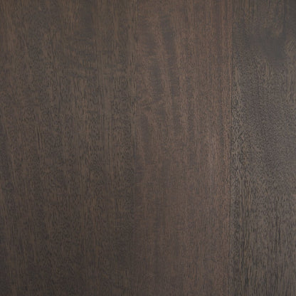Dark Brown Wood Accent Table